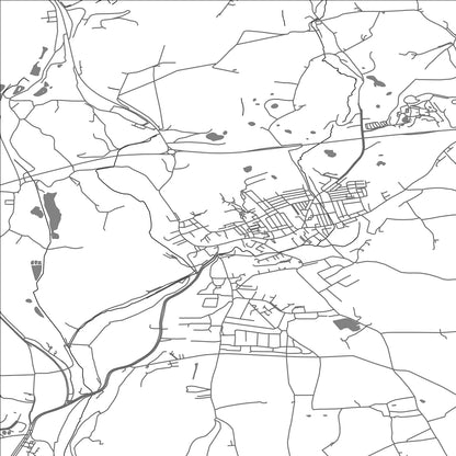 ROAD MAP OF DALTON TOWN WITH NEWTON, UNITED KINGDOM BY MAPBAKES