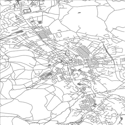 ROAD MAP OF DARWEN, UNITED KINGDOM BY MAPBAKES