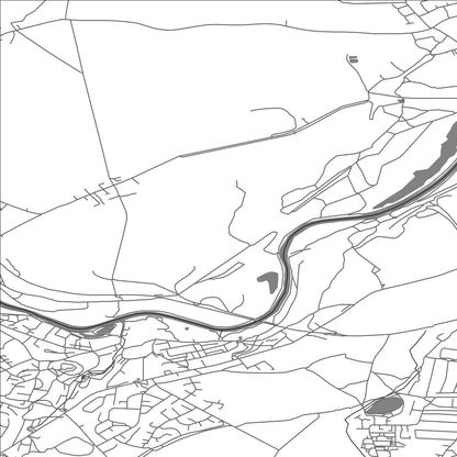 ROAD MAP OF DEARNE, UNITED KINGDOM BY MAPBAKES