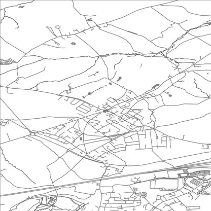 ROAD MAP OF DRIGHLINGTON, UNITED KINGDOM BY MAPBAKES