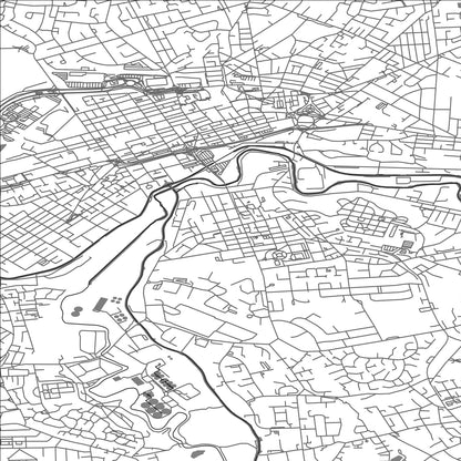 ROAD MAP OF DUKINFIELD, UNITED KINGDOM BY MAPBAKES