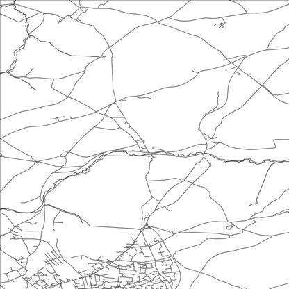 ROAD MAP OF DUNKERTON AND TUNLEY, UNITED KINGDOM BY MAPBAKES