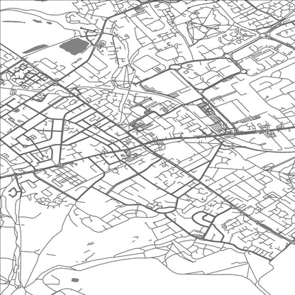 ROAD MAP OF DUNSTABLE, UNITED KINGDOM BY MAPBAKES