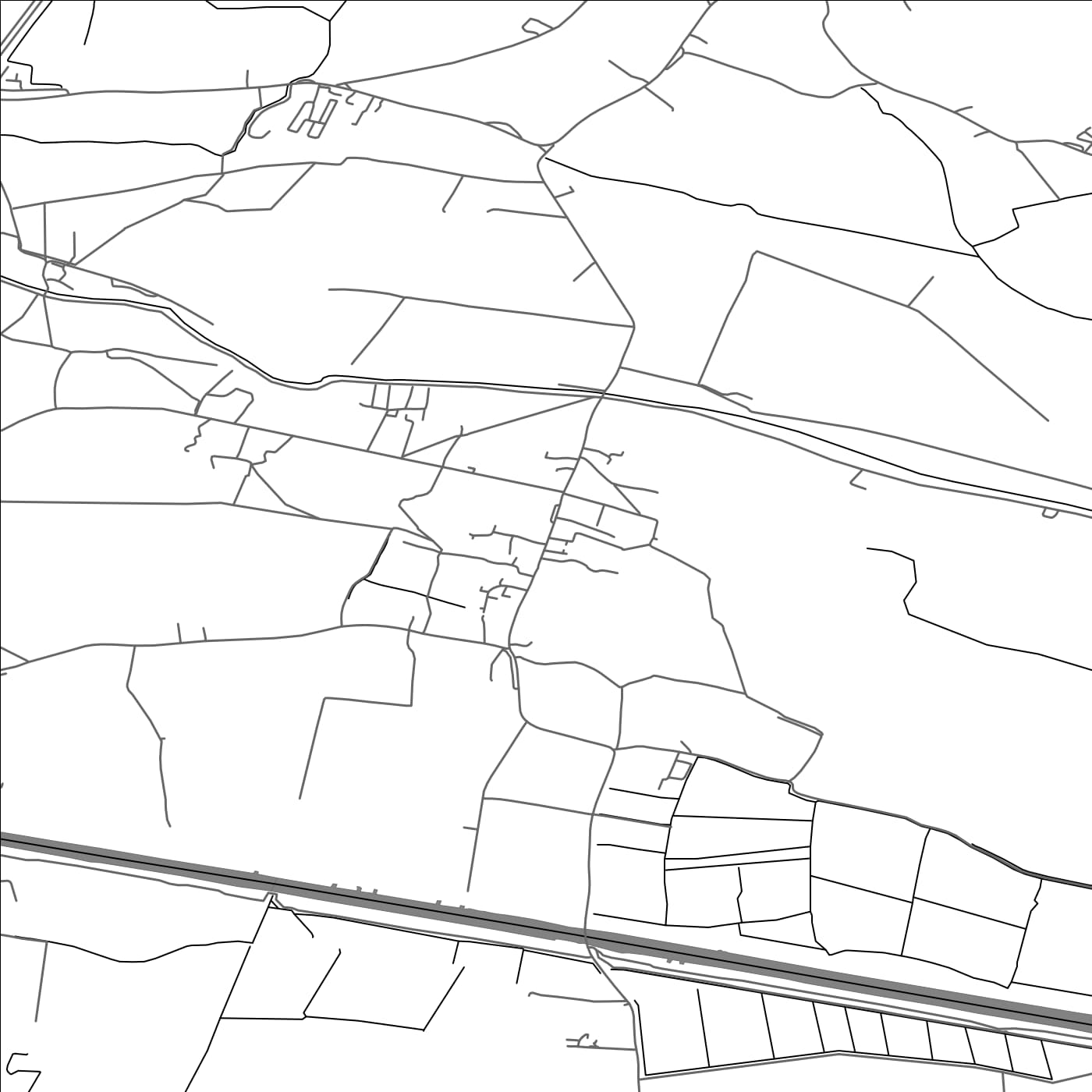 ROAD MAP OF EAST HUNTSPILL, UNITED KINGDOM BY MAPBAKES