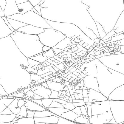 ROAD MAP OF EPPING, UNITED KINGDOM BY MAPBAKES