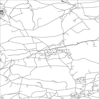 ROAD MAP OF FARMBOROUGH, UNITED KINGDOM BY MAPBAKES