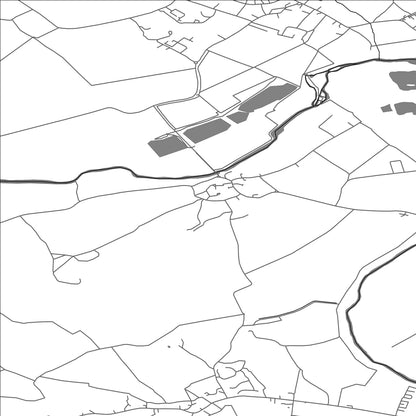 ROAD MAP OF FELMERSHAM, UNITED KINGDOM BY MAPBAKES