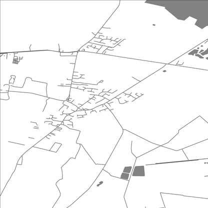 ROAD MAP OF FINNINGLEY, UNITED KINGDOM BY MAPBAKES