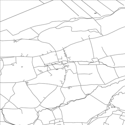 ROAD MAP OF FIVEHEAD, UNITED KINGDOM BY MAPBAKES