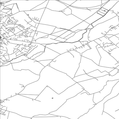 ROAD MAP OF FLITTON AND GREENFIELD, UNITED KINGDOM BY MAPBAKES