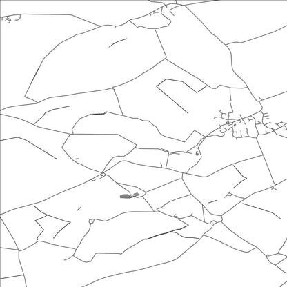 ROAD MAP OF FOLKSWORTH AND WASHINGLEY, UNITED KINGDOM BY MAPBAKES