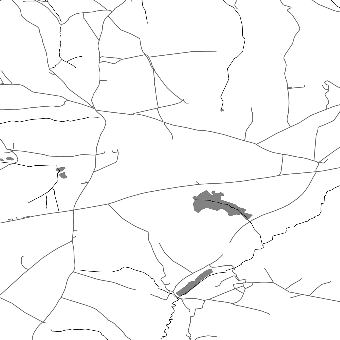 ROAD MAP OF FORRABURY AND MINSTER, UNITED KINGDOM BY MAPBAKES