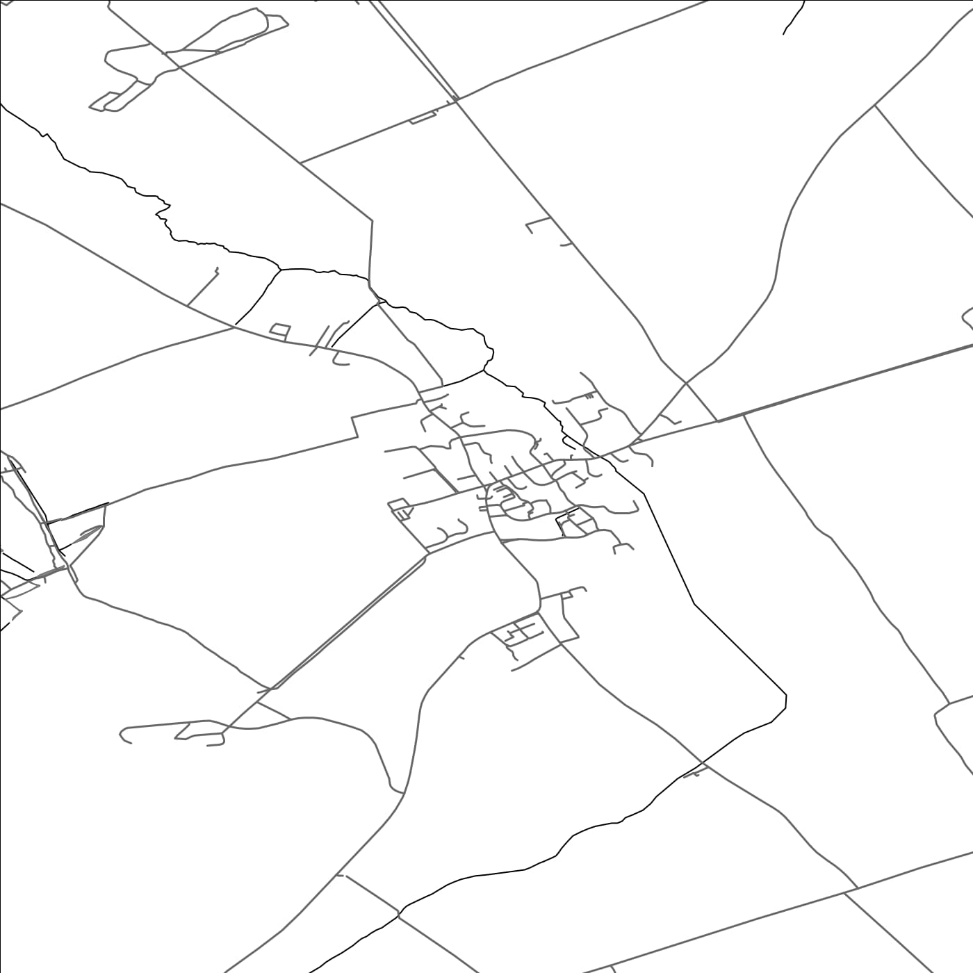 ROAD MAP OF FOWLMERE, UNITED KINGDOM BY MAPBAKES