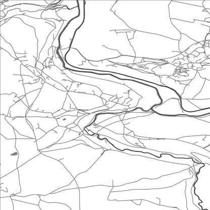 ROAD MAP OF FRESHFORD, UNITED KINGDOM BY MAPBAKES