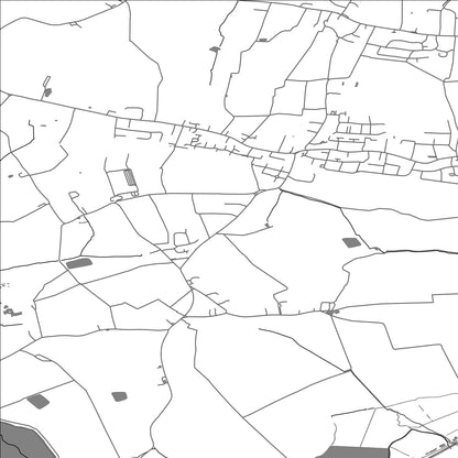 ROAD MAP OF FRINTON AND WALTON, UNITED KINGDOM BY MAPBAKES