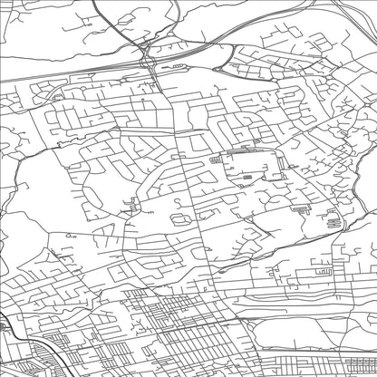 ROAD MAP OF FULWOOD, UNITED KINGDOM BY MAPBAKES