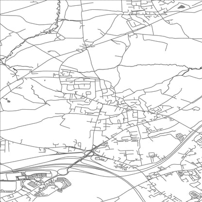 ROAD MAP OF GILDERSOME, UNITED KINGDOM BY MAPBAKES