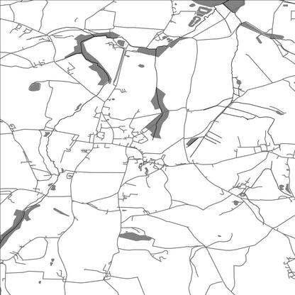 ROAD MAP OF GODSHILL, UNITED KINGDOM BY MAPBAKES