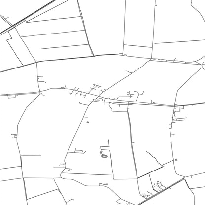 ROAD MAP OF GOREFIELD, UNITED KINGDOM BY MAPBAKES