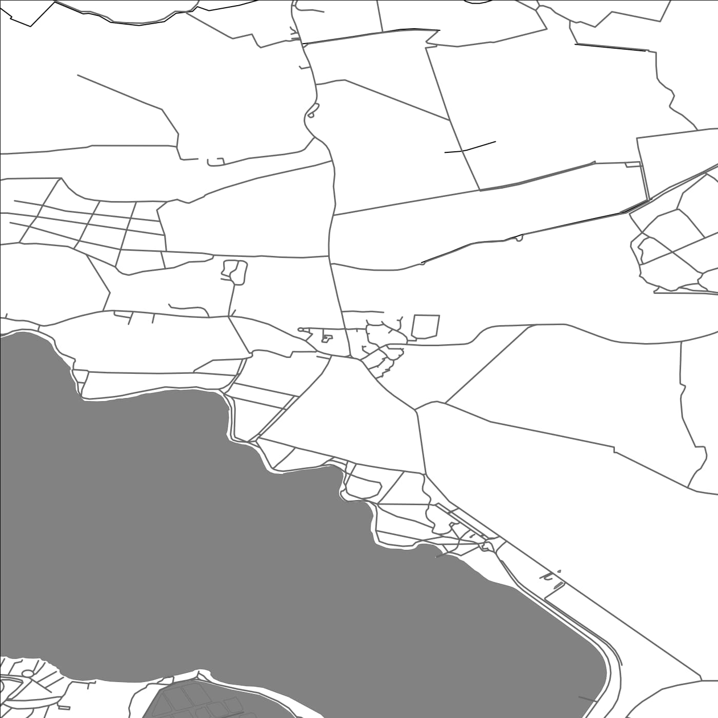 ROAD MAP OF GRAFHAM, UNITED KINGDOM BY MAPBAKES