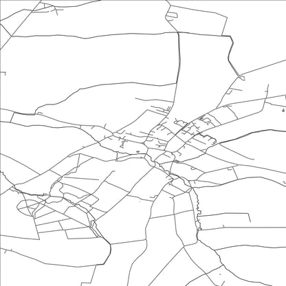 ROAD MAP OF GREAT GRANSDEN, UNITED KINGDOM BY MAPBAKES