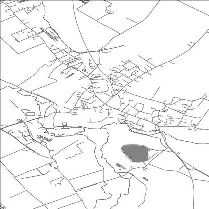 ROAD MAP OF GREAT SHELFORD, UNITED KINGDOM BY MAPBAKES