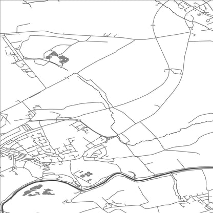 ROAD MAP OF GREATER WILLINGTON, UNITED KINGDOM BY MAPBAKES