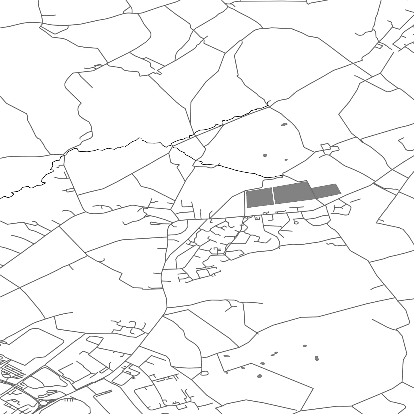 ROAD MAP OF GRIMSARGH, UNITED KINGDOM BY MAPBAKES