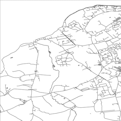 ROAD MAP OF GURNARD, UNITED KINGDOM BY MAPBAKES