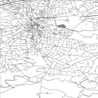 ROAD MAP OF HALE, UNITED KINGDOM BY MAPBAKES