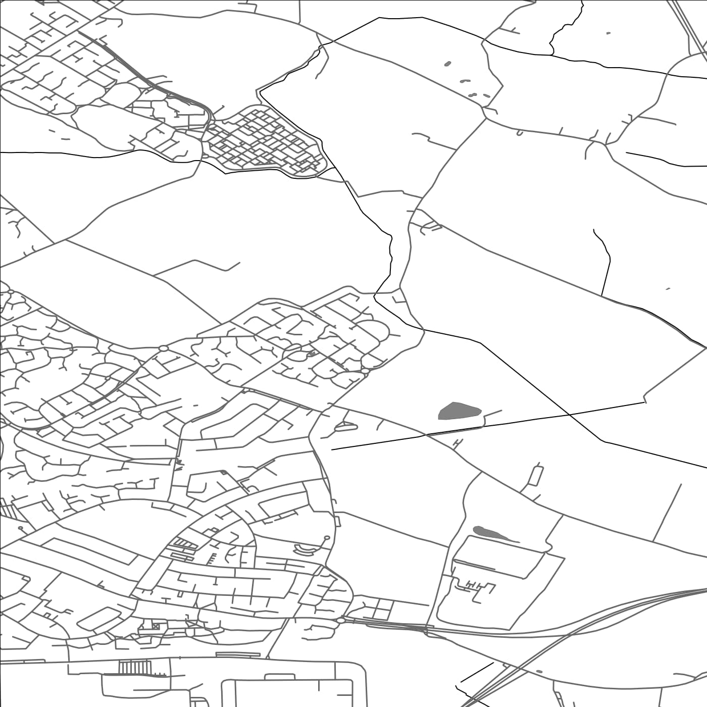 ROAD MAP OF HALEWOOD, UNITED KINGDOM BY MAPBAKES