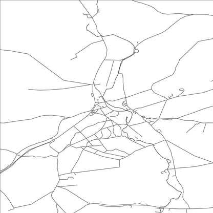 ROAD MAP OF HAMPSTEAD NORREYS, UNITED KINGDOM BY MAPBAKES