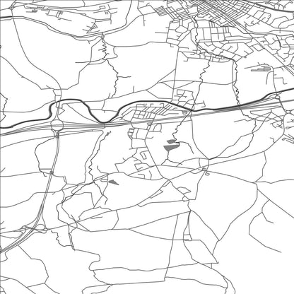 ROAD MAP OF HAPTON, UNITED KINGDOM BY MAPBAKES