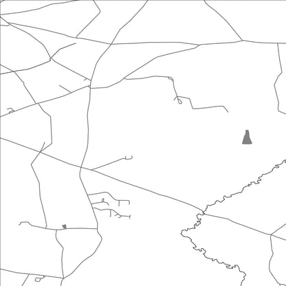 ROAD MAP OF HARBOROUGH, UNITED KINGDOM BY MAPBAKES