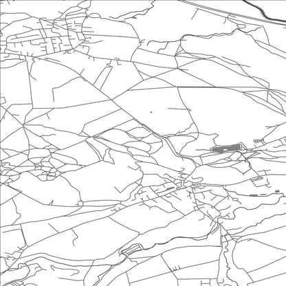 ROAD MAP OF HARDEN, UNITED KINGDOM BY MAPBAKES