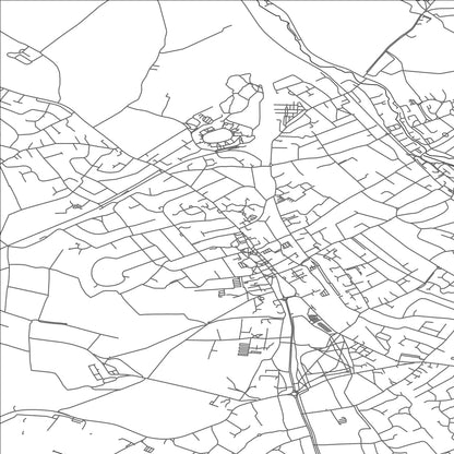 ROAD MAP OF HARPENDEN, UNITED KINGDOM BY MAPBAKES