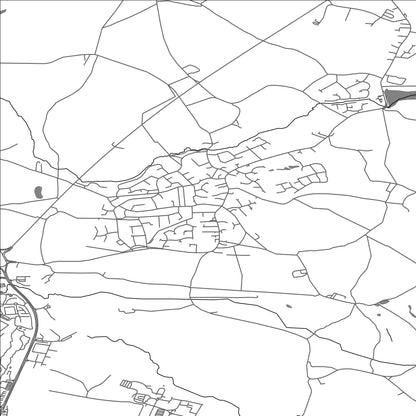 ROAD MAP OF HASLINGTON, UNITED KINGDOM BY MAPBAKES