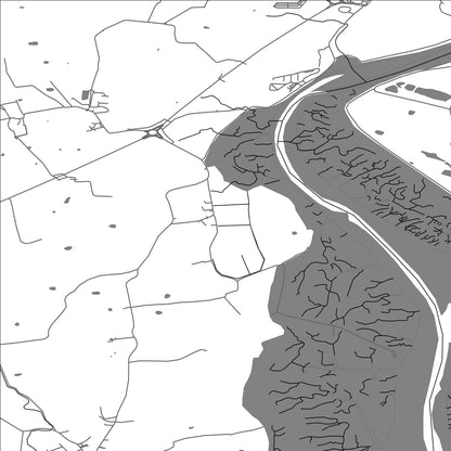 ROAD MAP OF HEATON-WITH-OXCLIFFE, UNITED KINGDOM BY MAPBAKES