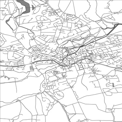 ROAD MAP OF HERTFORD, UNITED KINGDOM BY MAPBAKES