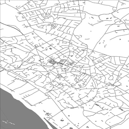 ROAD MAP OF HESWALL, UNITED KINGDOM BY MAPBAKES