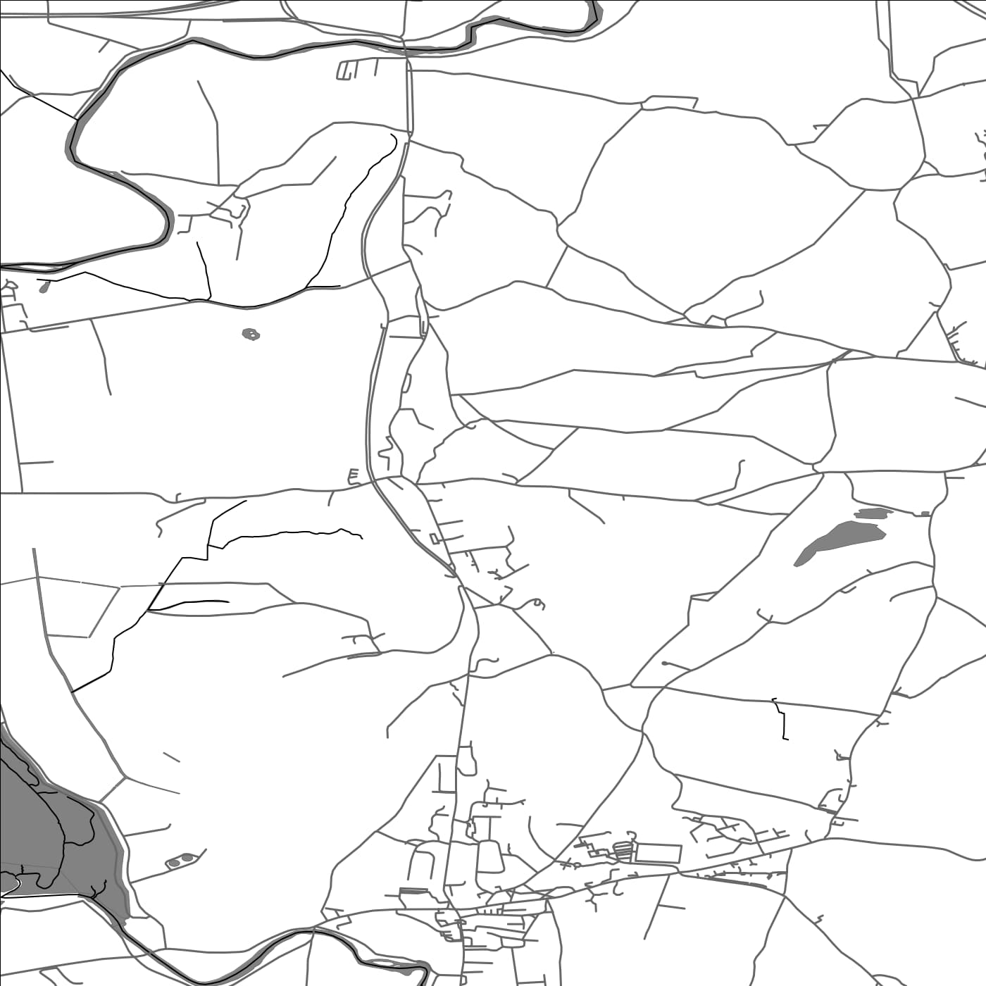 ROAD MAP OF HEVERSHAM, UNITED KINGDOM BY MAPBAKES