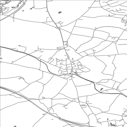 ROAD MAP OF HOCKLEY HEATH, UNITED KINGDOM BY MAPBAKES