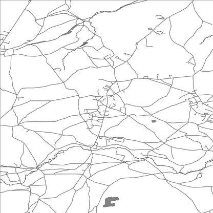 ROAD MAP OF HOLCOMBE, UNITED KINGDOM BY MAPBAKES