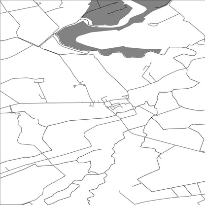 ROAD MAP OF HOLME ABBEY, UNITED KINGDOM BY MAPBAKES