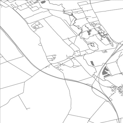 ROAD MAP OF ICKLETON, UNITED KINGDOM BY MAPBAKES