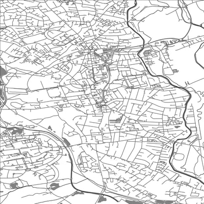 ROAD MAP OF ILKESTON, UNITED KINGDOM BY MAPBAKES