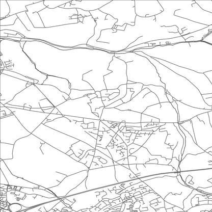 ROAD MAP OF ILLOGAN, UNITED KINGDOM BY MAPBAKES