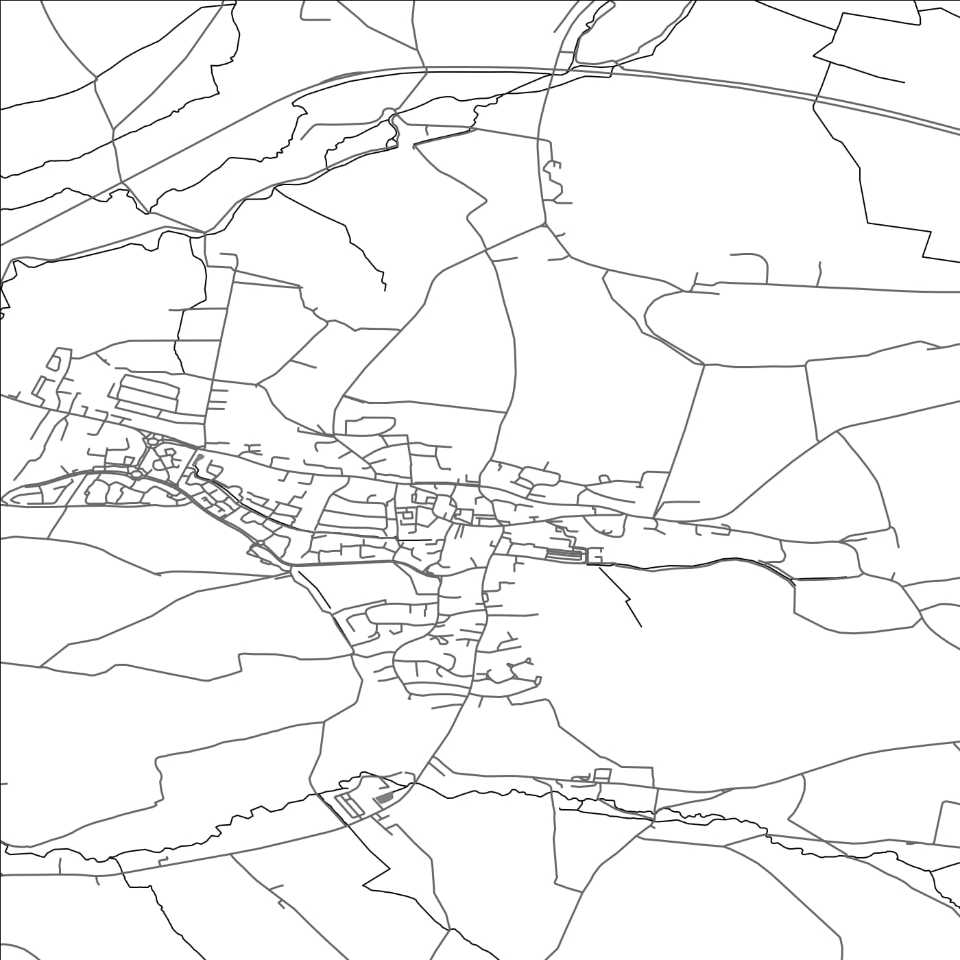 ROAD MAP OF ILMINSTER, UNITED KINGDOM BY MAPBAKES