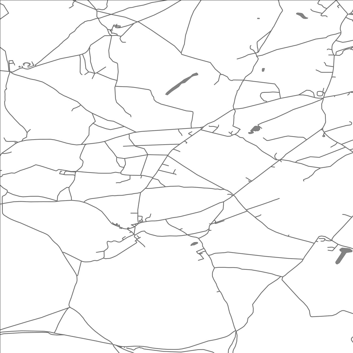 ROAD MAP OF INKPEN, UNITED KINGDOM BY MAPBAKES