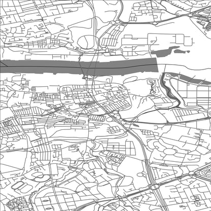 ROAD MAP OF JARROW, UNITED KINGDOM BY MAPBAKES